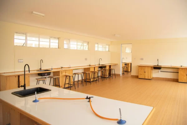 Booth Foundation Schools inside laboratory