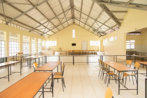 Booth Foundation Schools of excellence dining hall